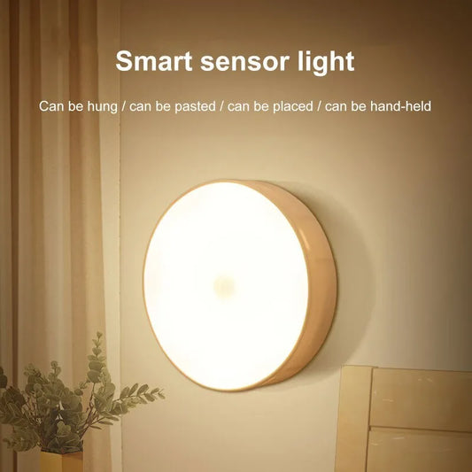 LED Smart Human Body Sensor Night Lamp Emergency Automatic Lighting