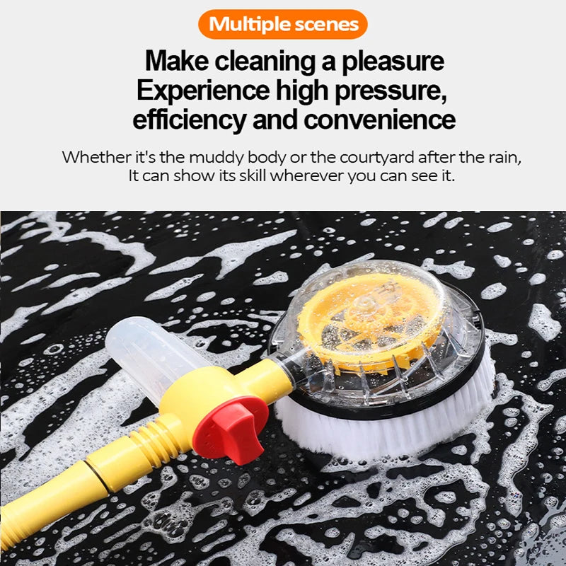Car Cleaning Brush Foam Brush Automatic Rotary Cleaning Mop