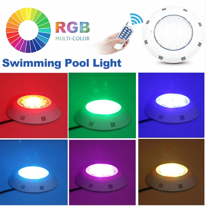 18/24/36/45W Swimming Pool Light with Remote Controller