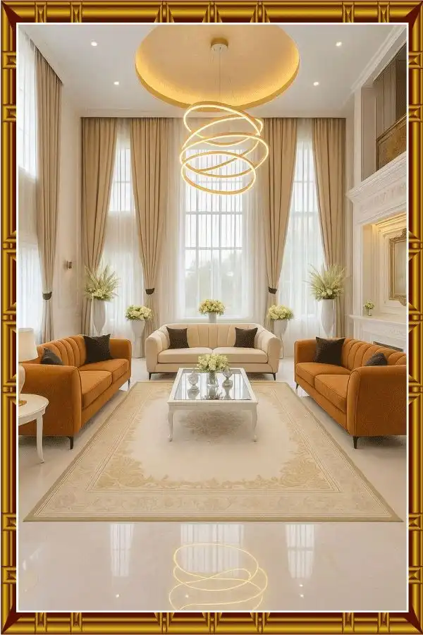 Lighting arrangement for our beautiful Home