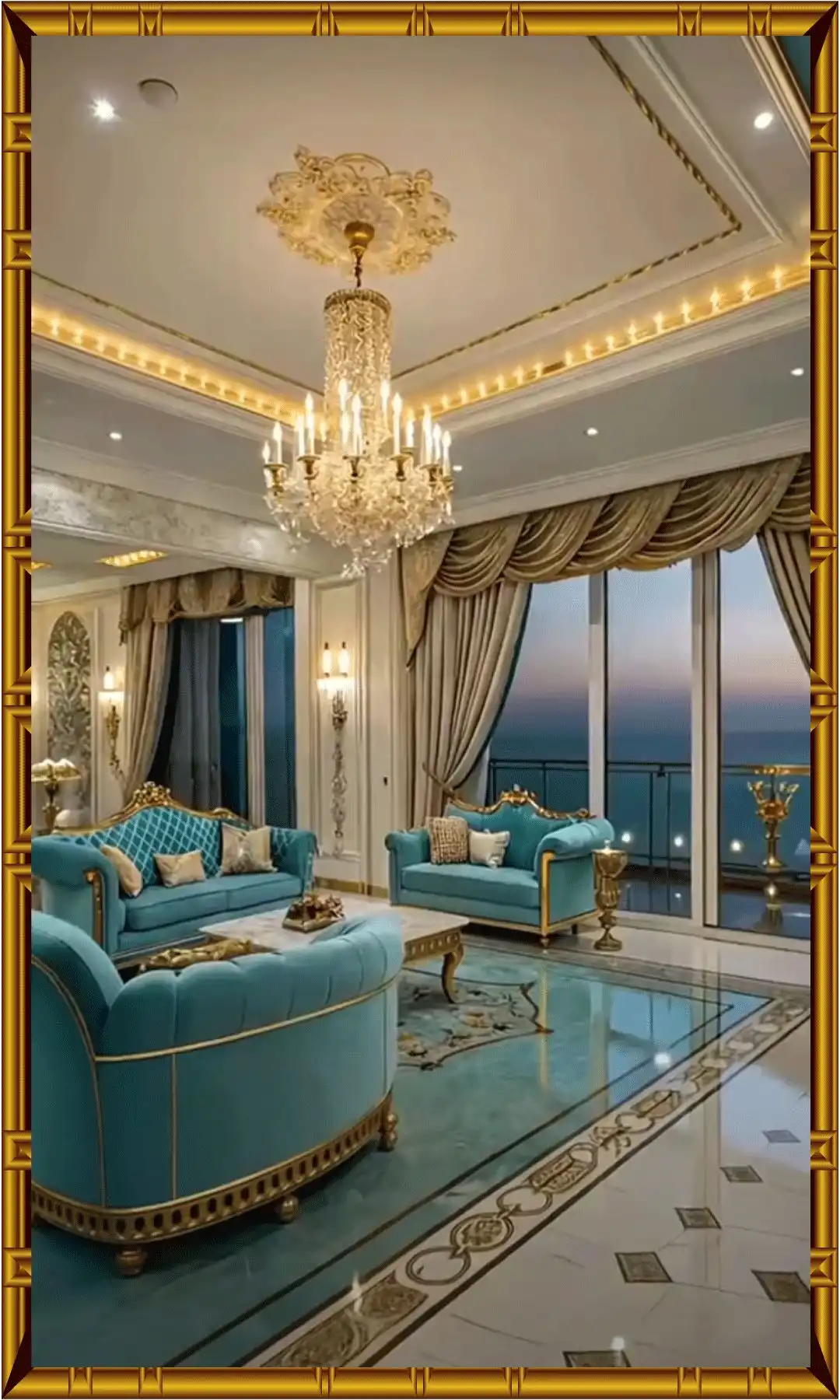 Cozy home decor with warm colors and soft furnishings