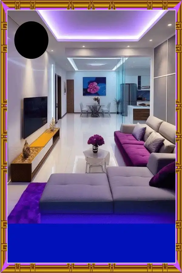 Luxury wall paint finish with rich color depth